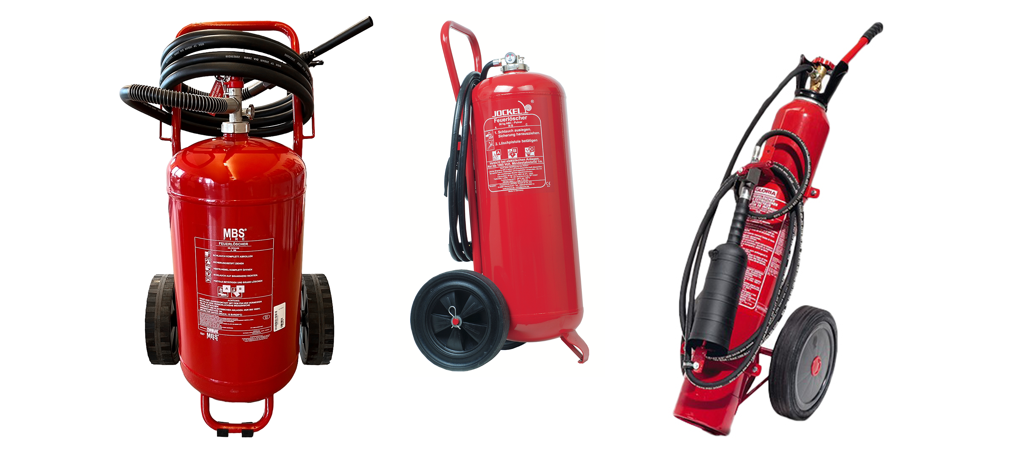 Fahrbarer Feuerlöscher